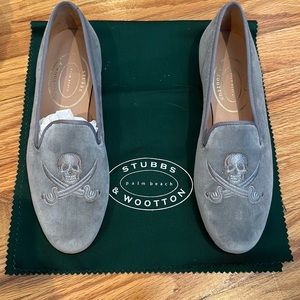 Stubbs and Wootton Gray Loafer